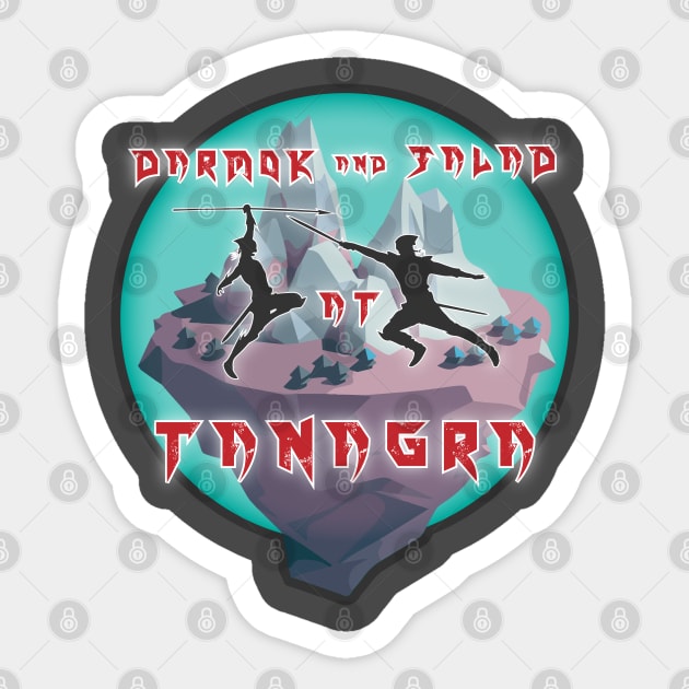 Darmok and Jalad at Tanagra Sticker by creativespero